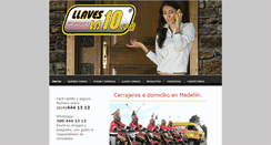 Desktop Screenshot of llavesla10.com